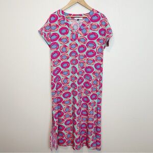 Michelle McDowell Laurie Dress in Kiwi Kiss Mint Caftan Midi Beachy Size XS